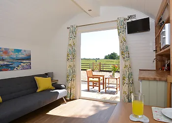 Enjoy wonderful countryside views from the property
