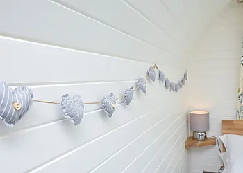 Pretty detailing in the bedroom area