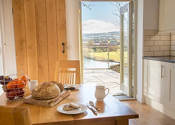 Enjoy a breakfast with a view