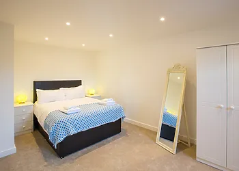 The third double bedroom is on the ground floor