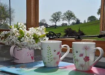 Views onto the open countryside