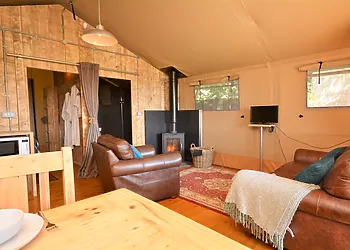 Open plan living area