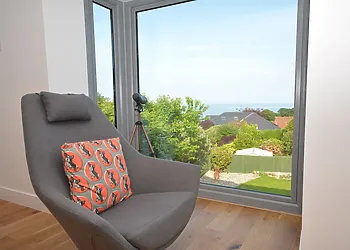 A comfy spot to relax and take in the wonderful views