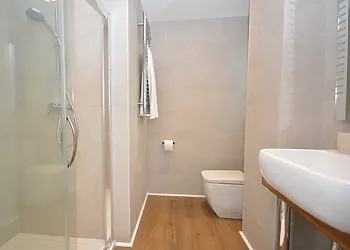 En-suite shower room with WC