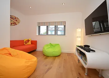 Games room to keep the younger members entertained