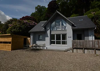 Views toward this luxurious detached property