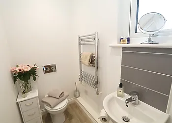 Downstairs facilities next to the bedroom