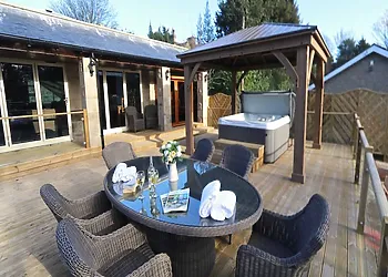 Your own hot tub and other on-site shared leisure facilities