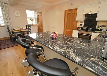 Breakfast bar where you can see what