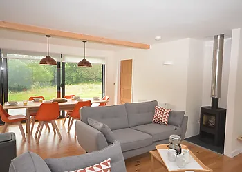 Contemporary furnishings through-out