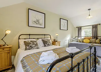 Ground floor family room with pull out double or two single beds 