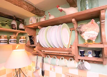 Thoughtfully decorated in keeping with the property