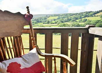 Relax on the porch and soak up the atmosphere