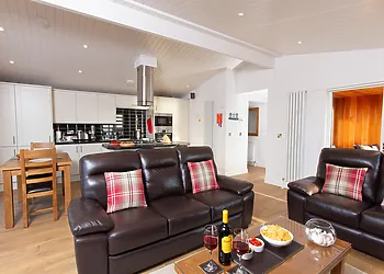 Luxuriously spacious open plan