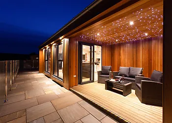 Or sit out and enjoy an evening listening to the sea lapping the bay