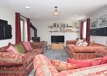 Unwind in the stylish lounge