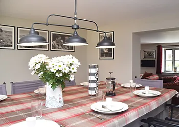 Space to dine in comfort