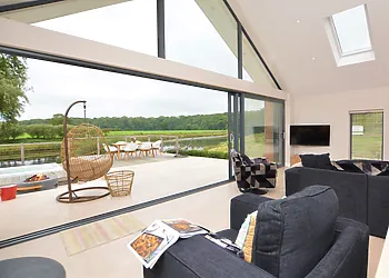 Relax with a book and watch the river go by