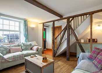 The perfect space to unwind in the library snug