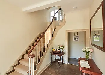 A grand entrance hall