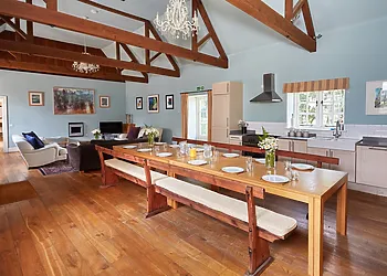 A fabulous space for entertaining whilst the chef prepares supper