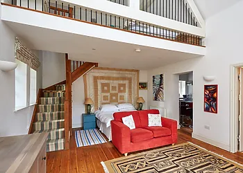 A double room with en-suite and kitchenette