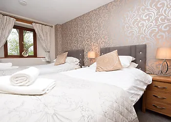 Relax on the comfy beds and admire the lovely views