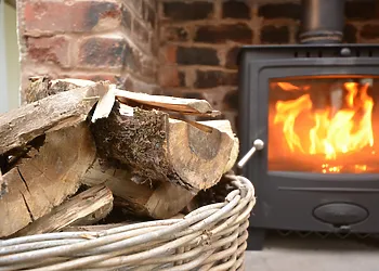 Light the wood burner for cosy nights in