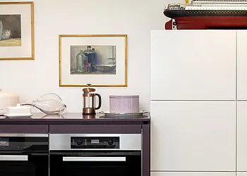 Stylish kitchen area