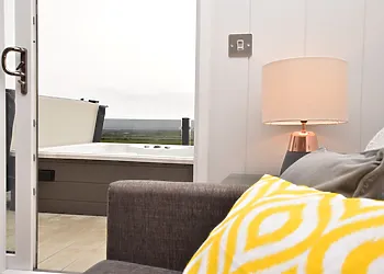Step outside from the lounge and admire the splendid Firth of Forth views
