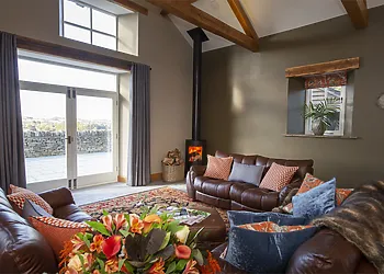 All sit round and have a chat in the cosy living area