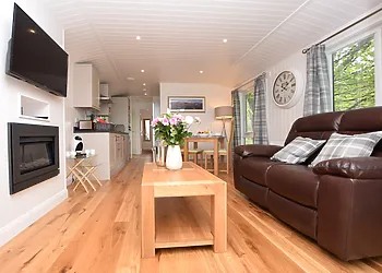 The spacious and luxurious open-plan lounge/kitchen/diner