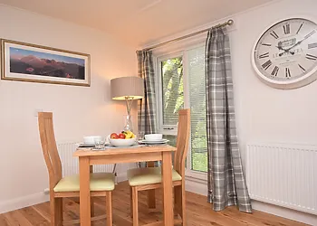 The beautiful dining area to enjoy romantic meals together