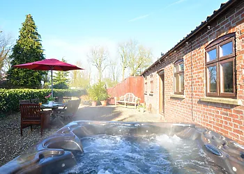 Bubble the day away in the hot tub