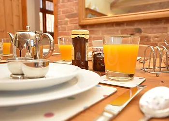 Enjoy lazy breakfasts planning the days activities