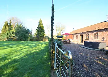 Plenty of space for garden games