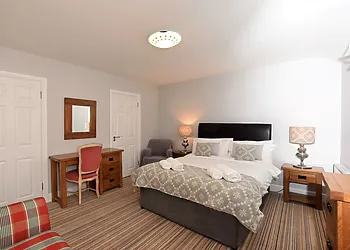 Tastefully decorated master double bedroom