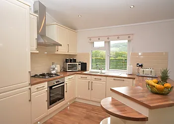 Well equipped modern kitchen