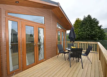 Private decking for Al-fresco dining