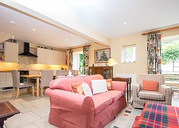 Delightful open plan living space