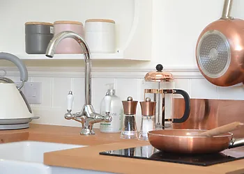 Brilliantly appointed kitchen area