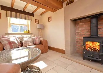 Curl up by the roaring fire