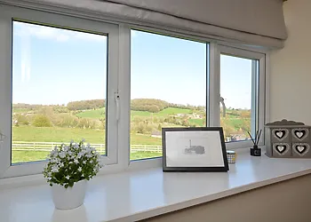 Stunning views to the back of the cottage