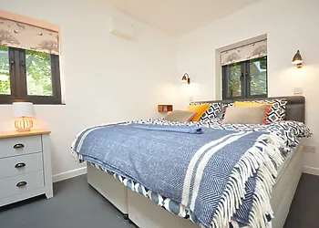 Sumptuous bedroom where you can enjoy the longest of lie ins