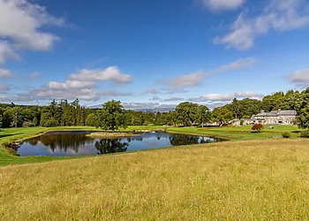 70 acres of grounds with lake, river fishing in the dee and woodlands to explore