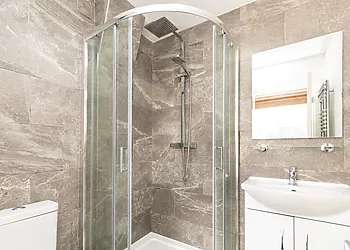 The en-suite shower room 