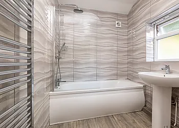 Enjoy a refreshing shower or a leisurely bath 