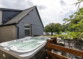 View from the hot tub 