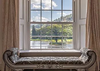 Plenty of areas to catch up with a good book or simply admire the views