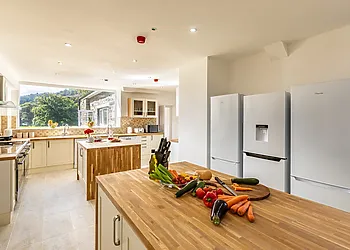 The kitchen is well-equipped making it the perfect place to try your hand at some new dishes